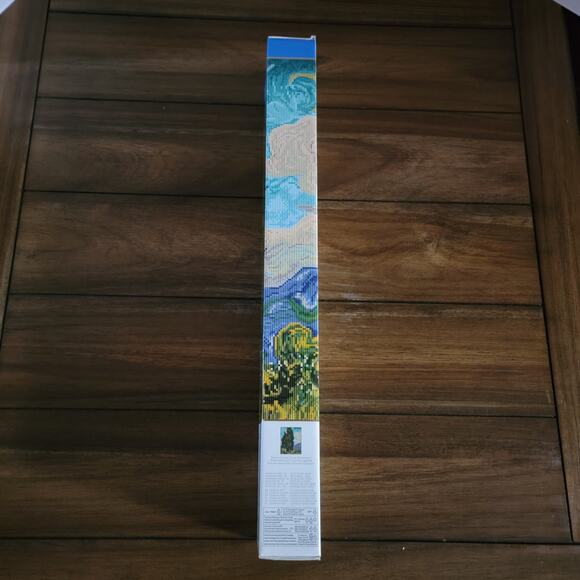 Diamond Dotz: Cypresses by Van Gogh Intermediate Adult Diamond Painting Kit NEW - Picture 5 of 10